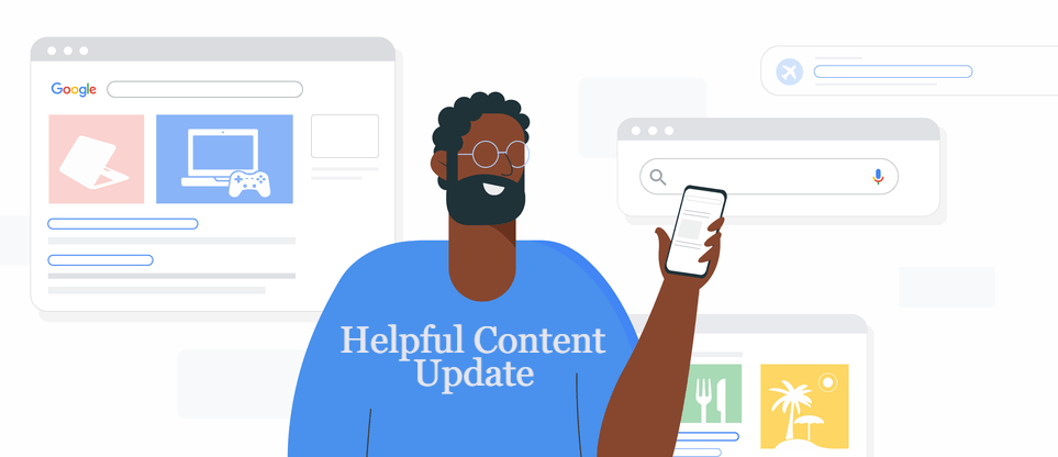 Google Helpful Content Update illustration